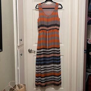 Vintage Dylan Dress Lined Maxi w/ Drawstring Waist
